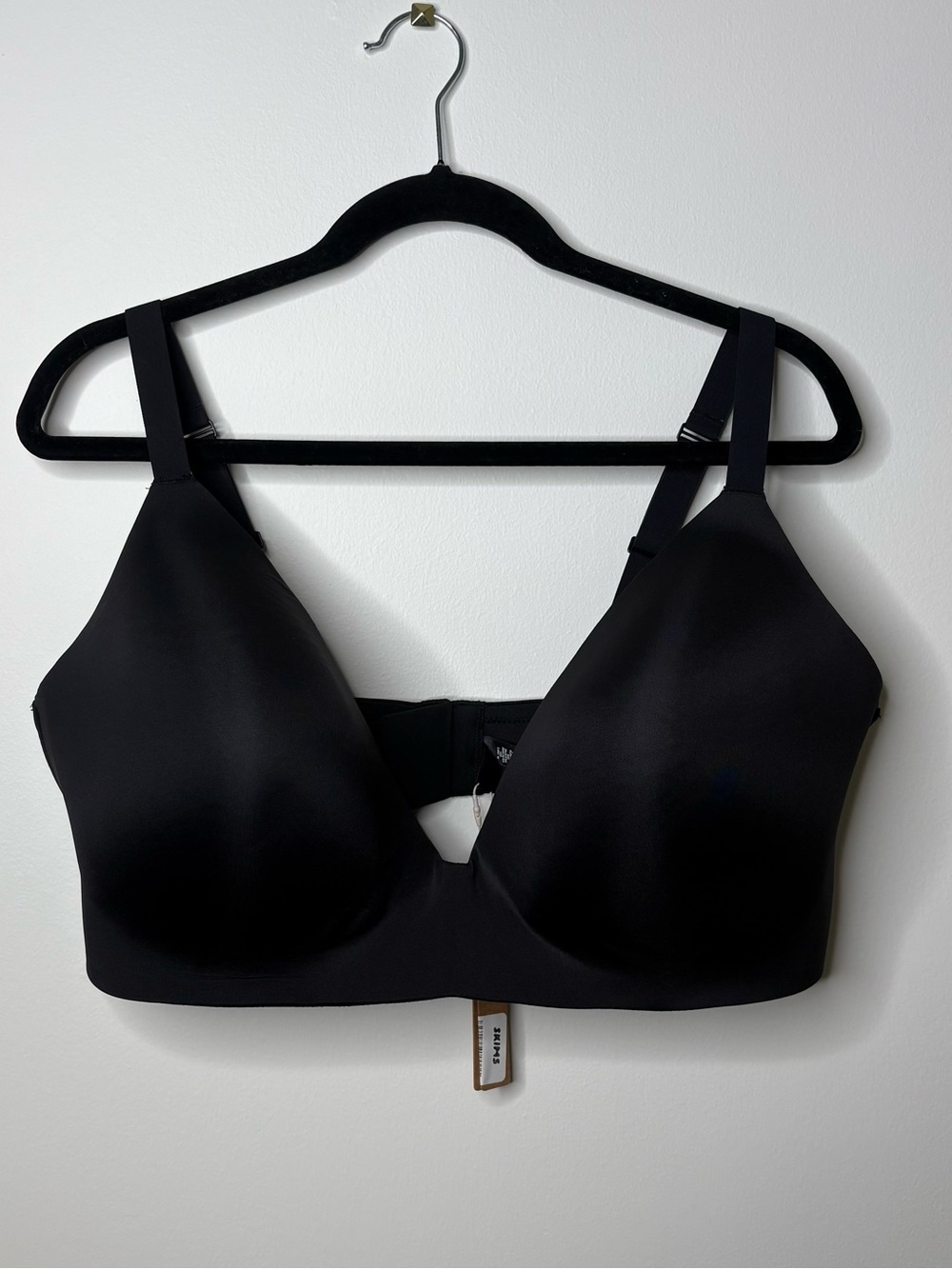 Skims Wireless Lightly Lined Bra Onyx Size 46DDD
